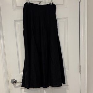 GAP Black Women's Linen Skirt